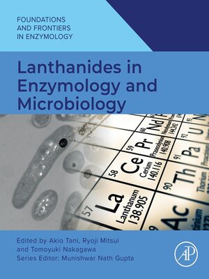 cover image of Lanthanides in Enzymology and Microbiology